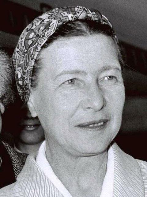 Portrait de Simone de Beauvoir