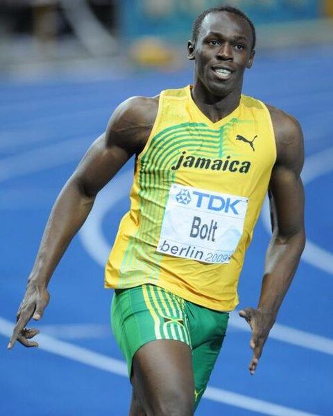 Portrait de Usain Bolt