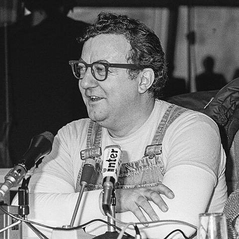 Portrait de Coluche