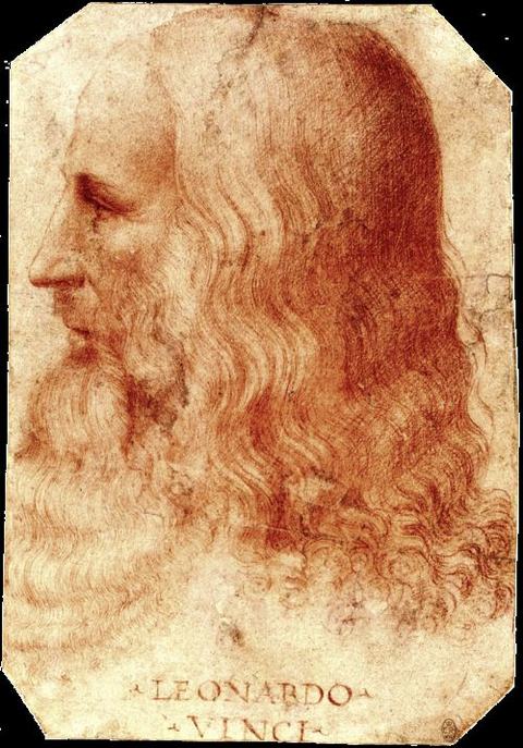 Portrait de Léonard de Vinci