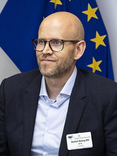 Portrait de Daniel Ek