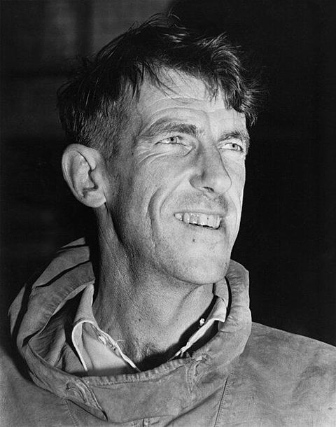 Portrait de Edmund Hillary