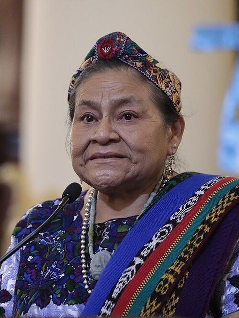 Portrait de Rigoberta Menchú