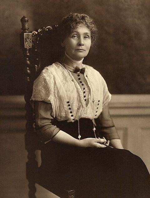 Portrait de Emmeline Pankhurst