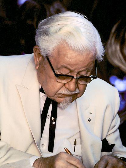 Portrait de Colonel Sanders