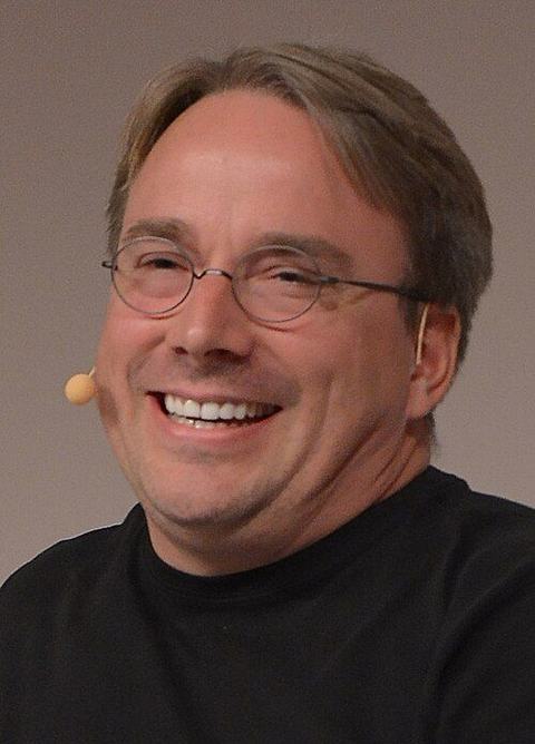 Portrait de Linus Torvalds